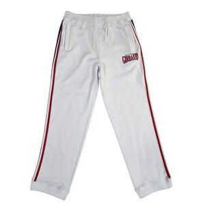 Marithe Francois‎ Girbaud Sweatpants Men's Large White Track Joggers Lounge Y2K